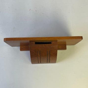 Wandtafel - Art Deco - Gestileerde Wandconsole, Eiken hout -, Antiek en Kunst