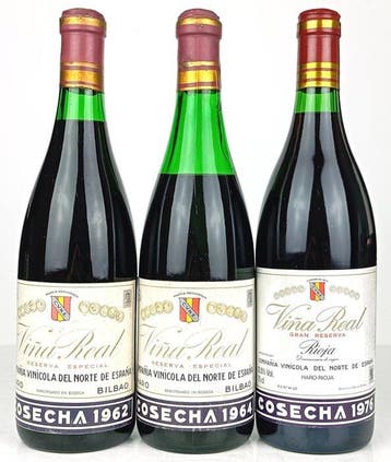 1962 CVNE Viña Real 1964, 1976. - Rioja Gran Reserva, Nieuw