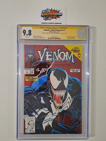 Venom 1 - Venom: Lethal Protector - 1 Signed comic, Graded, Nieuw