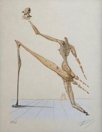 Salvador Dali (1904-1989) - Bertrand de Born (Inferno, Canto