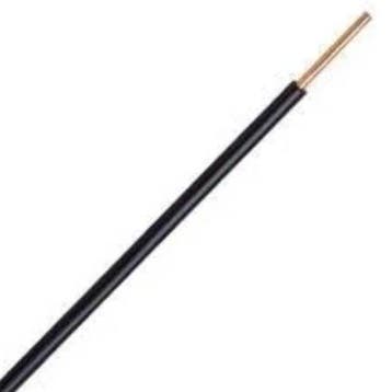 H07V-U | VD draad | 1 x 2,5mm2 aders | Zwart | 100M, Ophalen of Verzenden, Nieuw, Kabel of Snoer