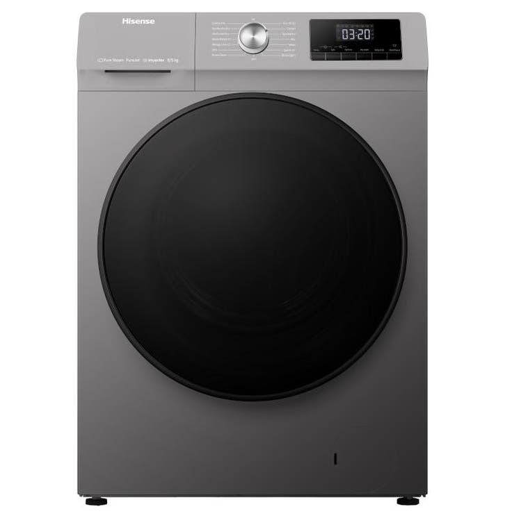 Hisense WDQA8014EVJMT - Was-droogcombinatie - 8 kg wassen -, Witgoed en Apparatuur, Was-droogcombinaties, Nieuw, 85 tot 90 cm