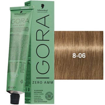 Schwarzkopf – Igora Zero Ammonia 60 ml – 806, Verzenden, Nieuw