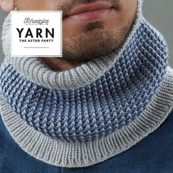 Breipatroon Colsjaal Furnace Cowl met subtiel kleurcontras, Ophalen of Verzenden, Nieuw