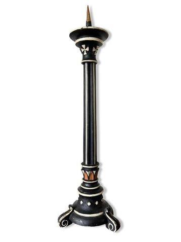 Kandelaar - Hout - Kerkkandelaar - 61 cm