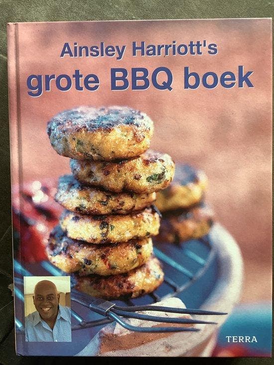 Ainsley Harriotts grote BBQ boek - Ainsley Harriott, Boeken, Overige Boeken, Gelezen, Verzenden
