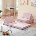 Speelbank Norhulta 5-delig kinderbank 120x66x45,5 cm roze [e, Verzenden, Nieuw