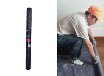 GS stucloper vilt 10 meter x 100cm - Absorberend afdekzeil -, Doe-het-zelf en Verbouw, Verzenden, Nieuw