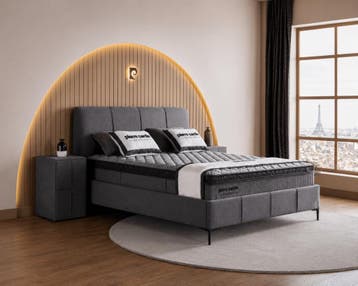Pierrre Cardin Opbergboxspring Leon - 180 x 200, Nieuw