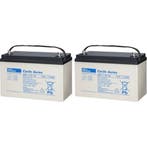 2 X Scootmobiel Agm Accu Set 110Ah, Verzenden