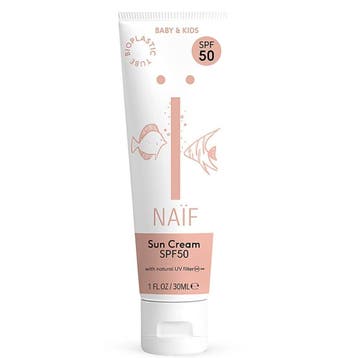 Naïf Baby & Kids 0% Parfum Sun Lotion SPF50 200ml, Ophalen of Verzenden, Nieuw, Overige typen