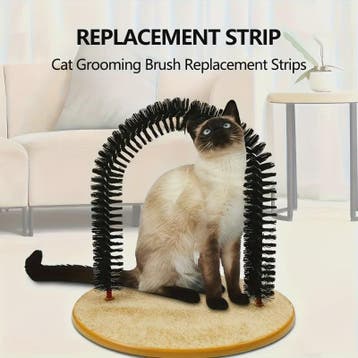 Zelfverzorgende Kattenborstel - Arched Groomer met Massager