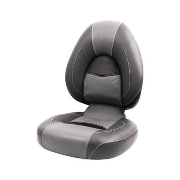 Eggers Tech High Back Bootstoel Zwart/Donkergrijs, Nieuw, Overige typen