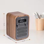 2dekans | Denver DAB Radio - Retro Radio - Bluetooth - DAB+/, Ophalen of Verzenden, Zo goed als nieuw