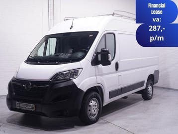 Opel Movano L2H2 | Financial Lease voor 322 p/mnd, Stof, Gebruikt, Euro 6, Wit