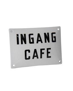 Emaille reclamebord: Ingang Café, Verzamelen, Ophalen of Verzenden, Nieuw