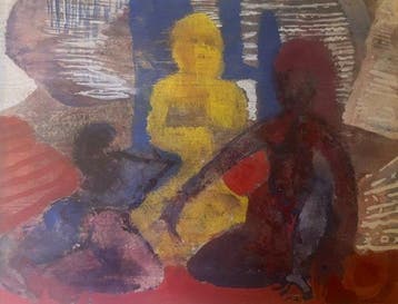 Gibert - école moderne Française XXe - Figures aux