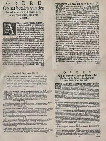 A Duyck, Iman Cau - Vier ordonnanties en reglementen van de, Antiek en Kunst