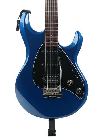 Music Man Silhouette Special Pearl Blue 2011 (Instrument), Ophalen of Verzenden, Gebruikt, Solid body