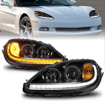 ANZO 05-13 Chevrolet Corvette Projector Headlights, Ophalen of Verzenden, Nieuw