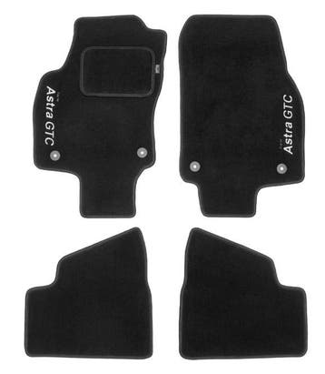 Classic Weluur Automatten Set, Opel Astra H GTC met logo, Ophalen of Verzenden, Nieuw