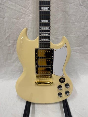 Lintage Guitars - SG-600-VWH (3- Humbuckers) - - Elektrische, Nieuw