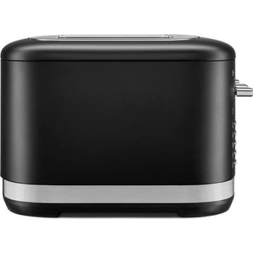 KitchenAid 5KMT4109EBM - Broodrooster - Zwart - 4 Sleuven -, Ophalen of Verzenden, Zo goed als nieuw, KitchenAid