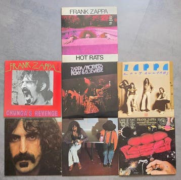 Frank Zappa - 7x Albums - All Original USA Pressings -, Nieuw in verpakking