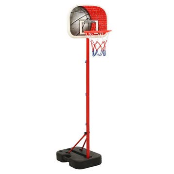 vidaXL Basketbalset draagbaar verstelbaar 138,5-166 cm, Sport en Fitness, Basketbal, Verzenden, Nieuw
