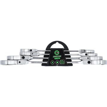 Competition E-Torx ringratelsleutelset met scharnier 4-delig, Verzenden, Nieuw