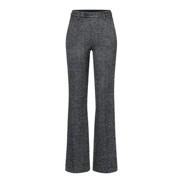 MAC • Joana broek zwart zilver • 36, Verzenden, Zwart, MAC, Nieuw