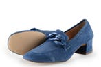 Manfield Pumps in maat 38 Blauw, Kleding | Dames, Schoenen, Pumps, Zo goed als nieuw, Manfield, Verzenden