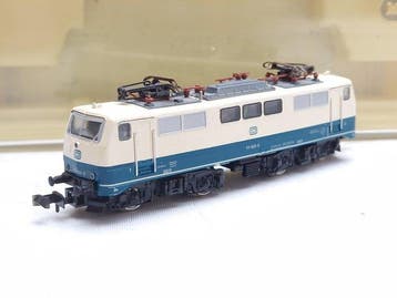Minitrix N - 2162 - Elektrische locomotief (1) - BR 111, Hobby en Vrije tijd, Nieuw