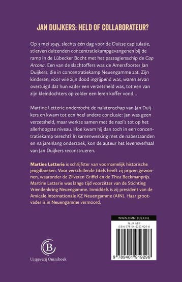 De vermeende verzetsman 9789401919296 Martine Letterie, Verzenden, Gelezen, Martine Letterie
