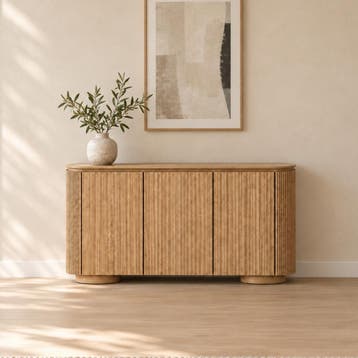 DS4U Toki dressoir 120 cm - naturel, Ophalen of Verzenden, Nieuw