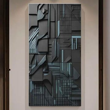 Leonardo De Santis - Wood Blue Cube