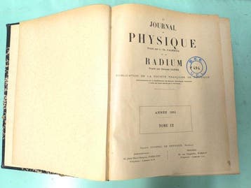 multiples - Lot de 4 Volumes - Le Journal de Physique et le