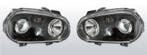 Koplampen Golf 4 | R32-Look | Xenon look lens | zwart, Verzenden, Nieuw, Volkswagen