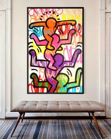 Gunnar Zyl - Generations / Keith Haring & Zyl XXL, Antiek en Kunst