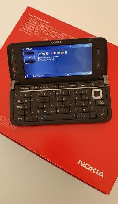 Nokia E90 Communicator - Mobiele telefoon - In originele, Spelcomputers en Games, Spelcomputers | Overige Accessoires