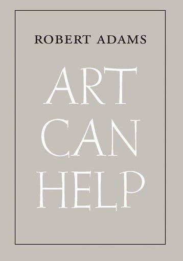 Art Can Help - Robert Adams 9780300260243, Boeken, Verzenden, Zo goed als nieuw, Robert Adams