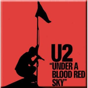 U2 - Under A Blood Red Sky Koelkast Magneet off. merchandise, Verzenden, Nieuw, Gebruiksvoorwerp
