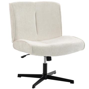 Draaibare Accentstoel, Fluweel Gestoffeerde Lounge Stoel Met, Verzenden, Nieuw