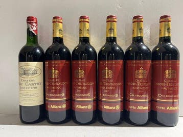 2007 x 5 Chateau Larose-Trintaudon & 2001 Chateau Mac Carthy, Nieuw