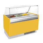 GGM Gastro | Ijsvitrine LIAM - 1310mm - Statisch - voor |, Verzenden, Nieuw in verpakking, Koelen en Vriezen