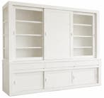 Buffetkast wit Schagen 300 x 240cm dichte middendeur, Ophalen of Verzenden, Nieuw