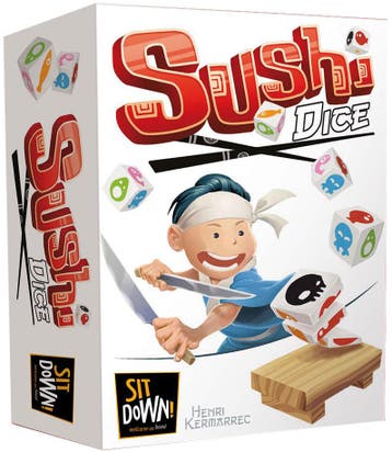 Sushi Dice - Dobbelspel | Sit Down Games - Dobbelspellen, Verzenden, Nieuw