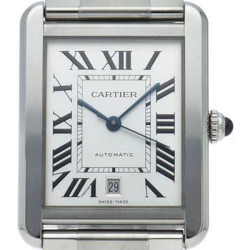 Cartier - Tank Solo XL Watch Automatic - W5200028 - Heren -, Nieuw