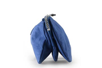 Kipling Clutch Blauw, Verzenden, Zo goed als nieuw, Blauw