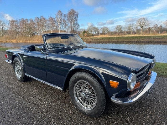 Triumph - TR6 Roadster - Triple Weber - 1974, Auto's, Oldtimers